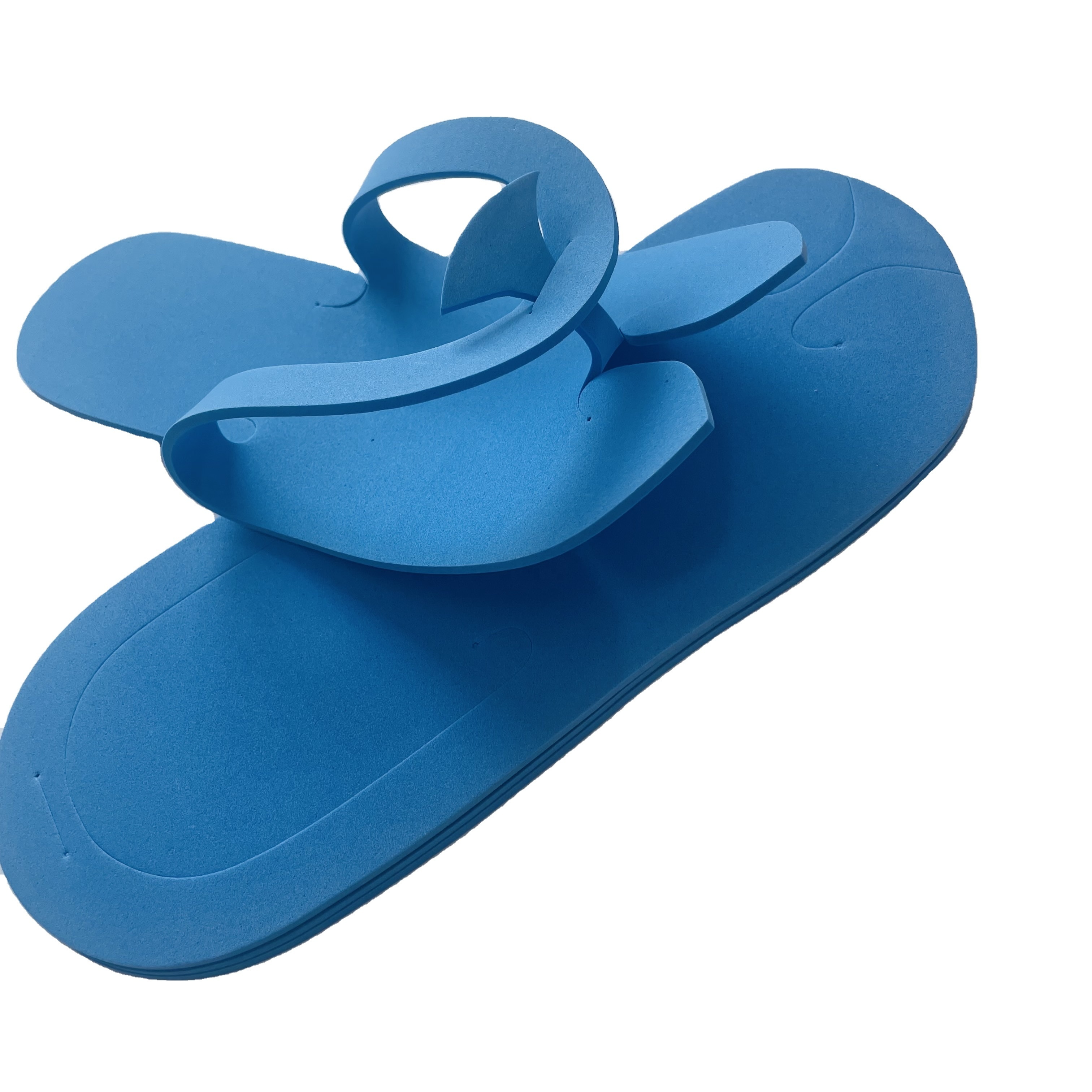 Factory wholesales  folp flip slipper pedicure  for nail salon disposable pedicure slippers disposable EVA foam slippers