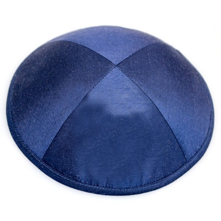 Factory Direct Designer Wholesale Muslim Religious Kippah Hats Wedding Yarmulke Hats 100% polyester Kippot Jewish Kippah