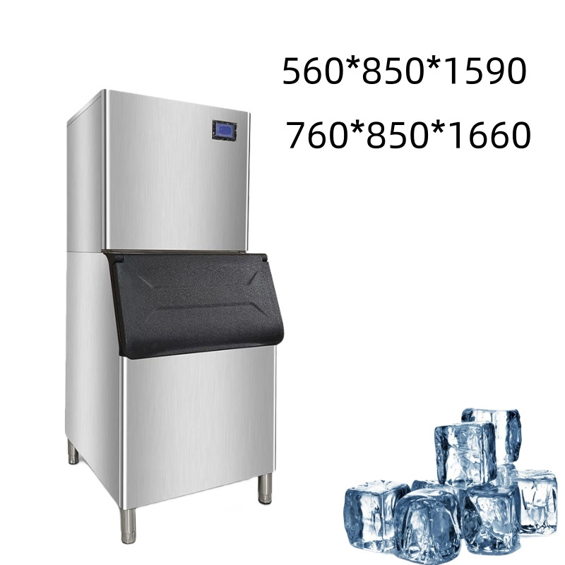 Industrial Ice Machine 1 Ton 1000kg Stainless Steel Commercial Ice Cube Block Making Machine Ice Maker Machine For Business