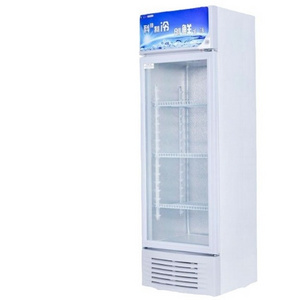 Brand New upright beverage refrigerator Best Price beverage vertical display freezers Cheap supermarket display cooler for Shop