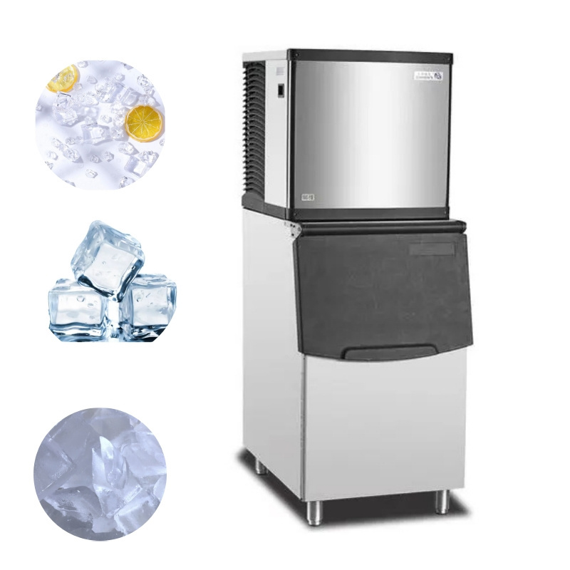 500KG Cheap Ice Machines Electric Ice Maker Used  for Commercial  Machine Snowflake Ice Making Machine  for sale