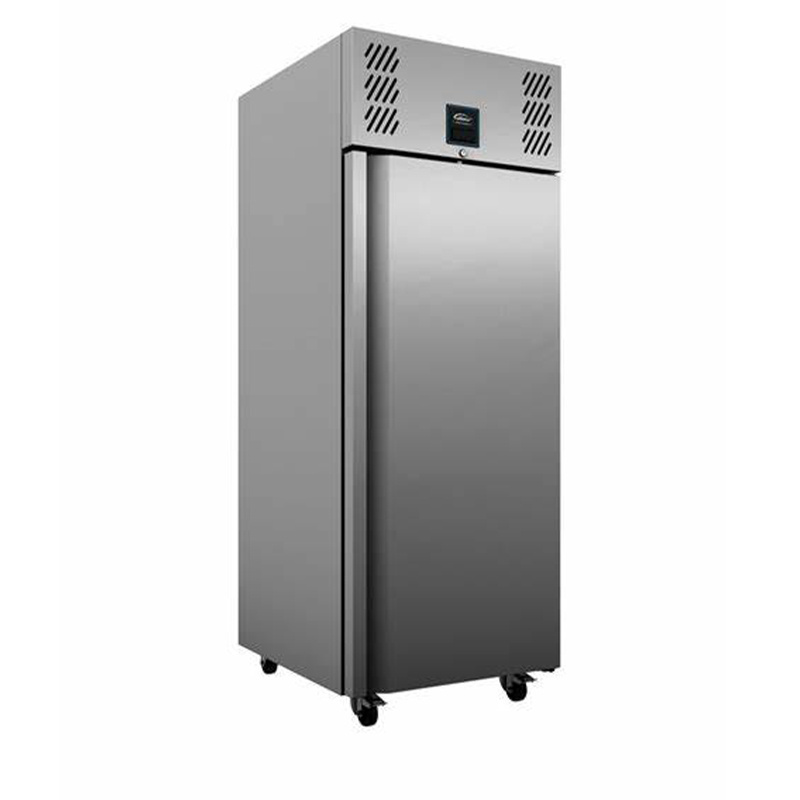 High standard one door top blast vertical stand upright freezer industrial stainless steel refrigerator