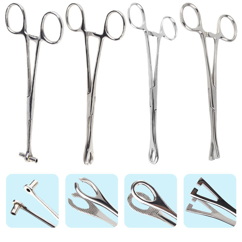 Getta Professional Body Piercing Tools Body Piercing Kit Ear Lip Navel Nose Round Open Septum Piercing clamp tool