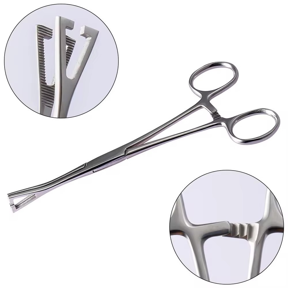 Getta Professional Body Piercing Tools Body Piercing Kit Ear Lip Navel Nose Round Open Septum Piercing clamp tool