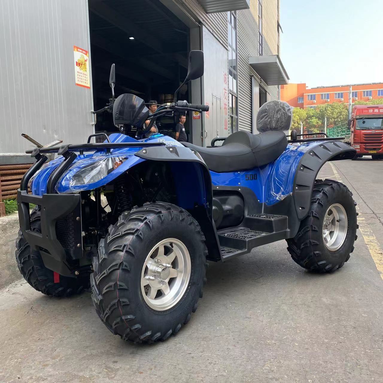 2024 cheap 4WD 500cc ATV Quad bikes dune buggy for adullts with shaft driving  4x4 off road 4 wheel drive