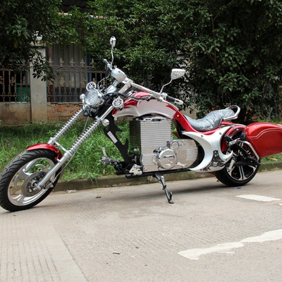 New design high Speed Adult Electric Motorcycle 3000W 72V chopper bike For Sale