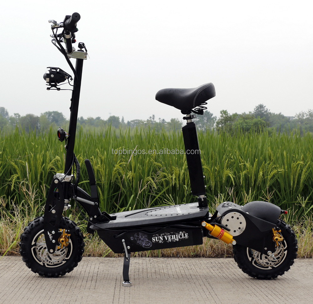 Sun brilliant design big wheel golf scooter and electric scooters 48V 2000W