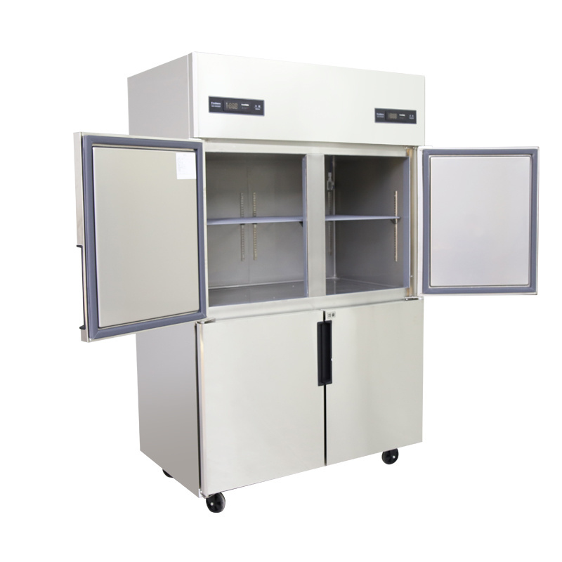 Luxury Commercial Kitchen upright  Big Capacity vertical 2-Door 3-Door Stainless Steel Freezer Vertical freezer Deep Freezers