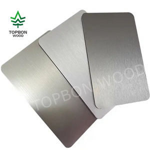 Bamboo Charcoal Wood Metal Plate Mirror Panel Carbon Plate Wood Veneer