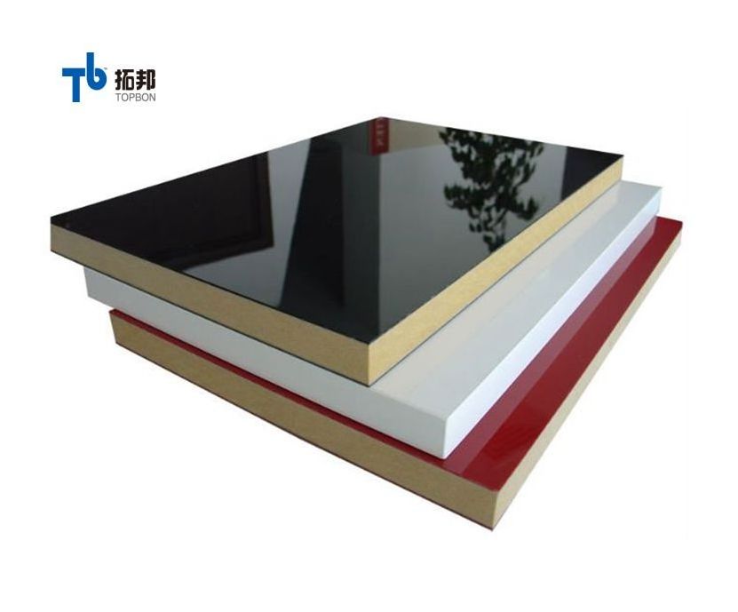 high gloss acrylic mdf and 18mm high gloss acrylic faced mdf board