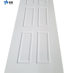 Whole Round Panel White Primer Door, Finger Joint Plank Structure White Primer Door