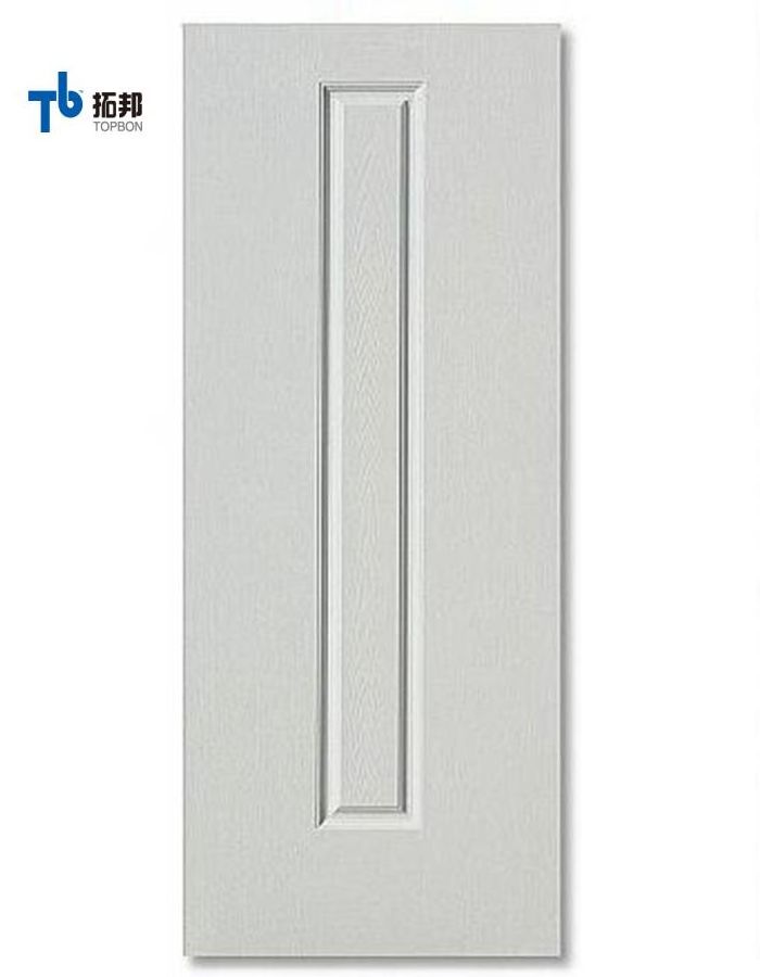 Whole Round Panel White Primer Door, Finger Joint Plank Structure White Primer Door