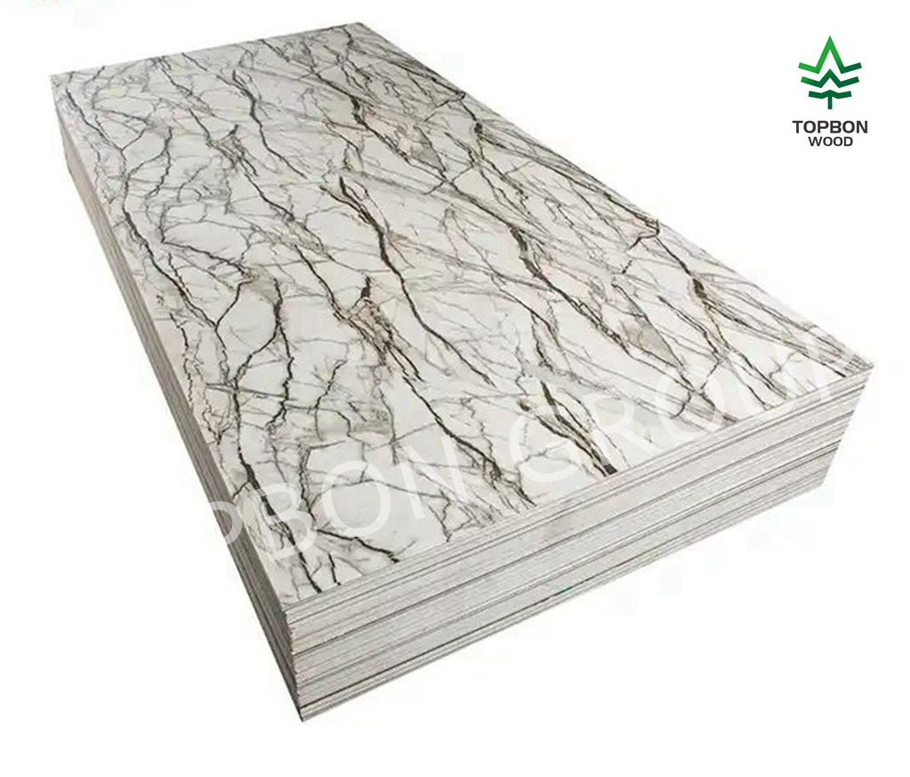 4X8 UV PVC Sheet Marble Alternative PVC Sheet PVC Black Marble Wall Panel