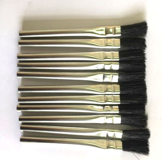 Pony Hair Resistant Cleaning Brush Metal Handle Brush Brush for Glue