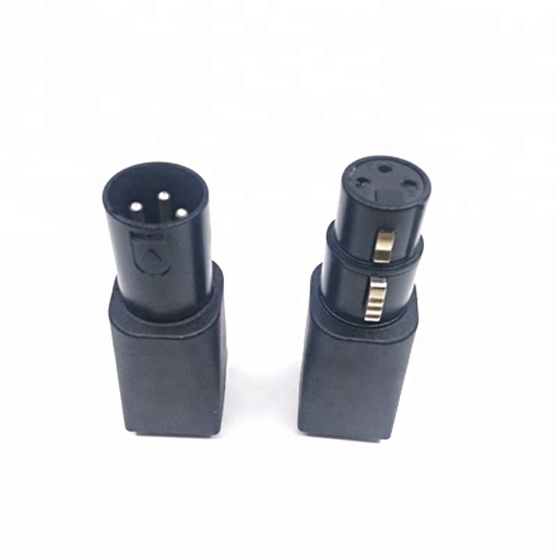 XLR 3 Pin Male To RJ45 Female Network Adapter Short Connector Cable