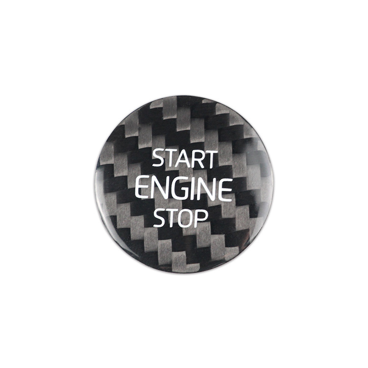 ES-N-WEW-175 Car Interior Accessories Carbon Fiber Push Button Start For VOLVO Other Interior Accessories