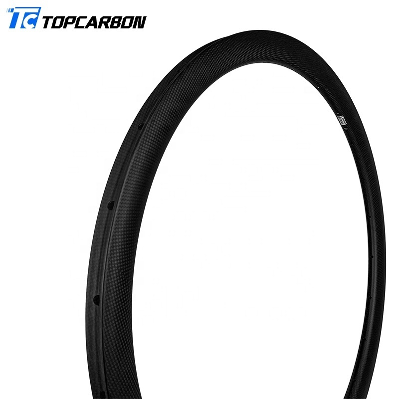 DT2538 High-End Hot Selling Full Carbon Fiber T700 T800 Tubular Rims For Carbon Road Gravel Bike