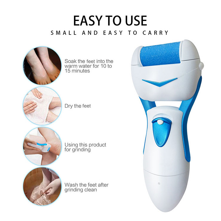 safety dead skin remover foot shaver file set electric manicure foot callus remover machine