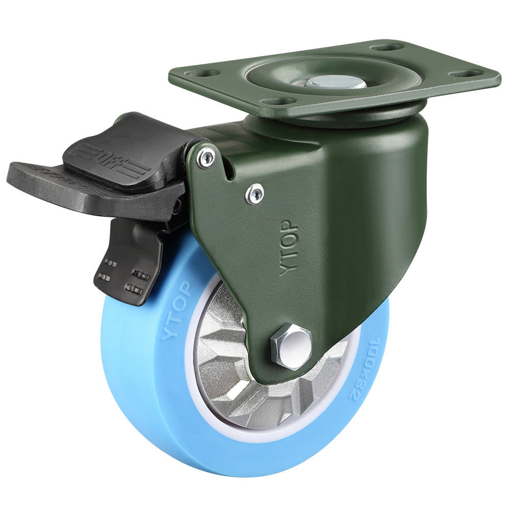 Industrial universal wheel 2.5-in 3-in 4-in 5-in heavy duty with Brake stroller wheels directional polyurethane caster