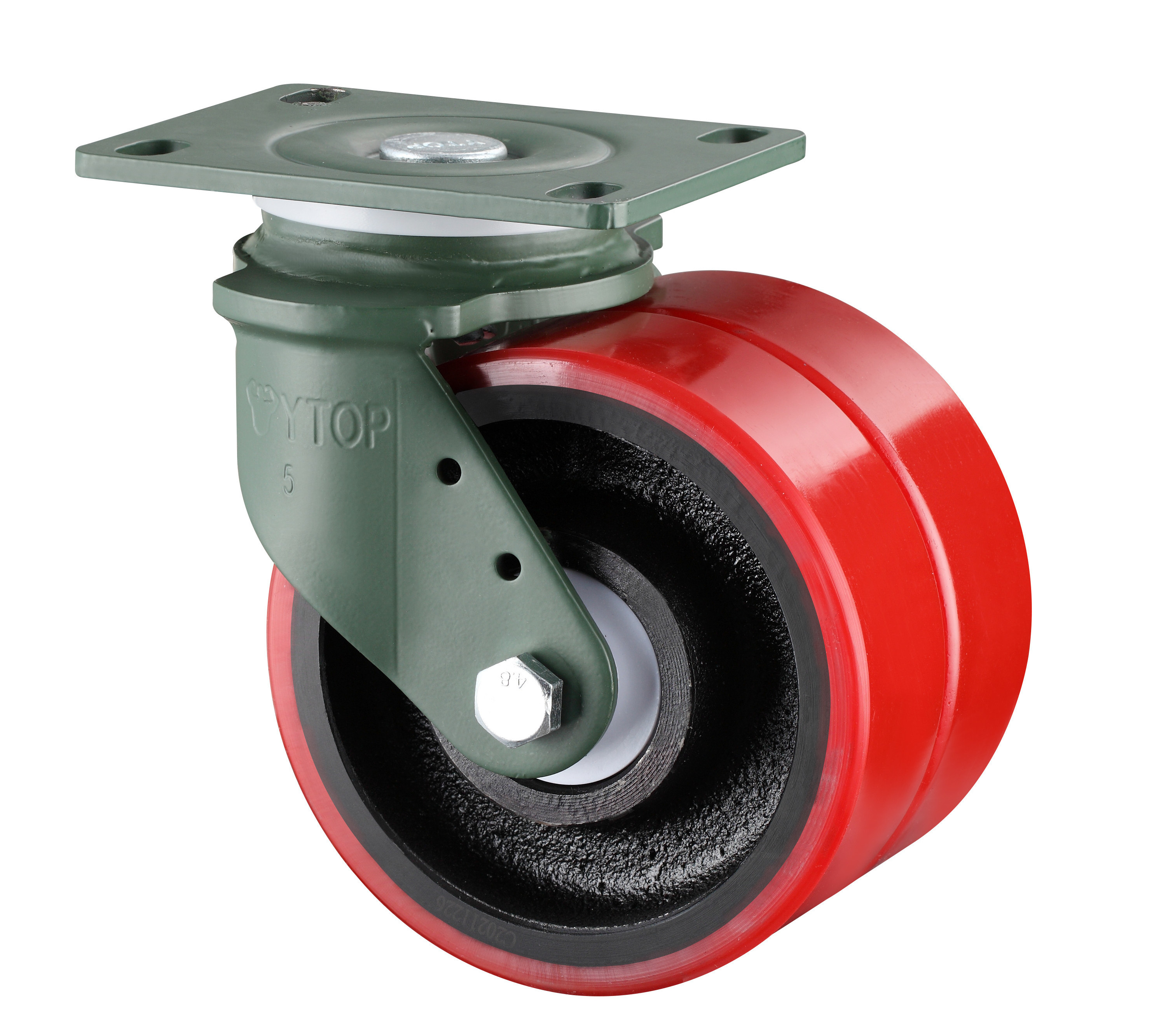 Electric Forklift Roller PU Drive Wheel AGV Polyurethane Drive Wheel