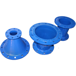 ISO2531 EN545 Ductile iron pipe fittings Double Flanged Reducer Flanged Taper concentric reducer eccentric reducer