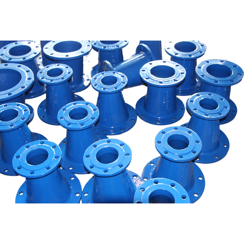 ISO2531 EN545 Ductile iron pipe fittings Double Flanged Reducer Flanged Taper concentric reducer eccentric reducer