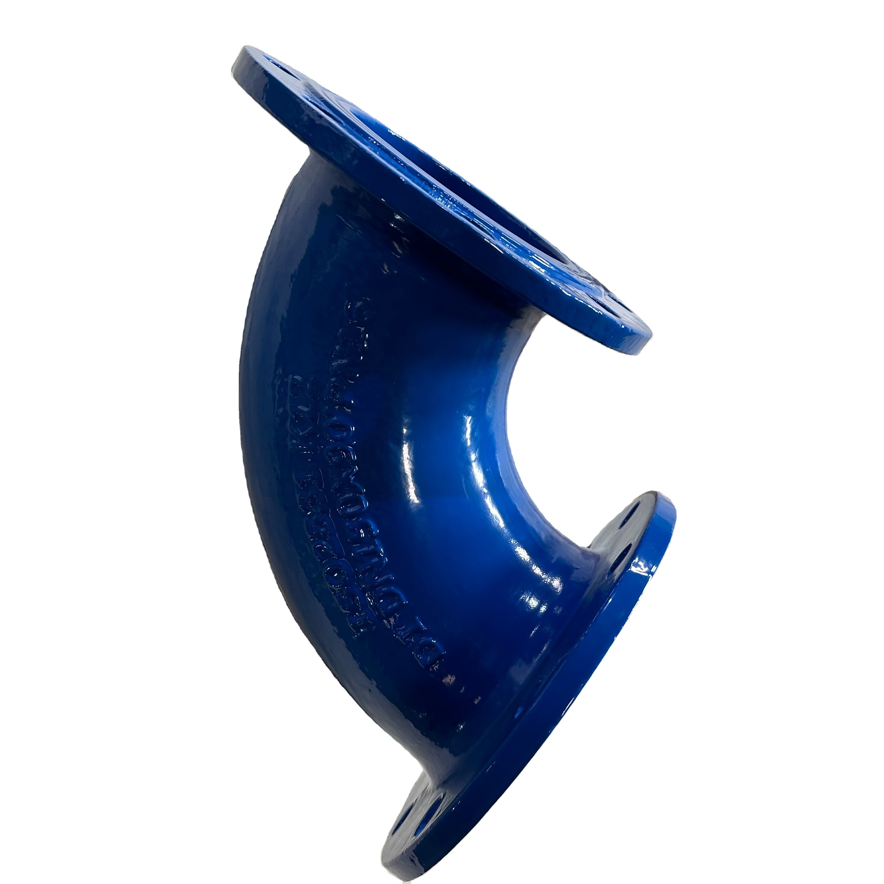 ISO2531,EN545,EN598 Ductile Iron Pipe Fitting Double Flange 90 /45Degree Elbow