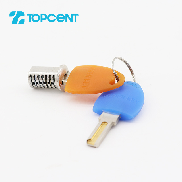 TOPCENT  cam lock with key for cabinet and mailbox furniture cabinet cam