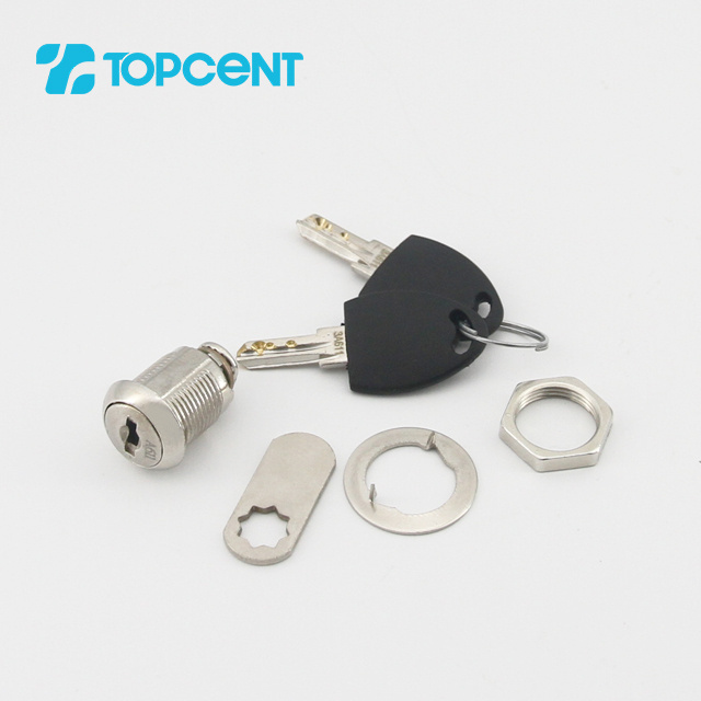 TOPCENT  cam lock with key for cabinet and mailbox furniture cabinet cam