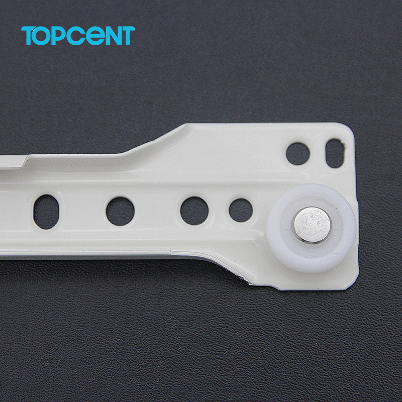 Topcent Furniture hardware cabinet telescopic sliding roller track wheel drawer slide