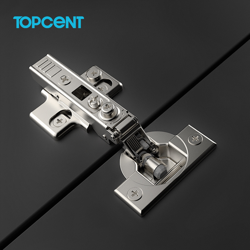 TOPCENT 4D hidden kitchen cabinet door soft close hydraulic concealed furniture hinges