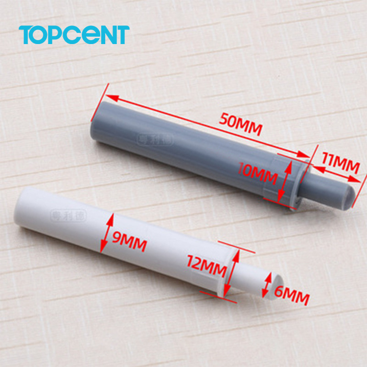 TOPCENT push to open damper stainless steel buffer spring magnetic catch push open system Magnetic Push Catch Latch Release