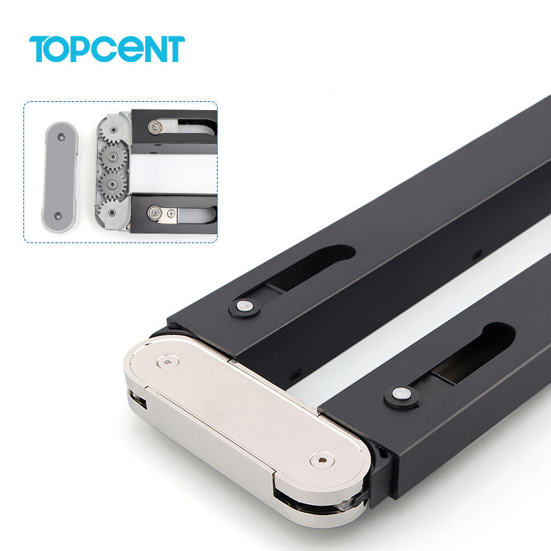 TOPCENT folding extension table slide telescoping table mechanism