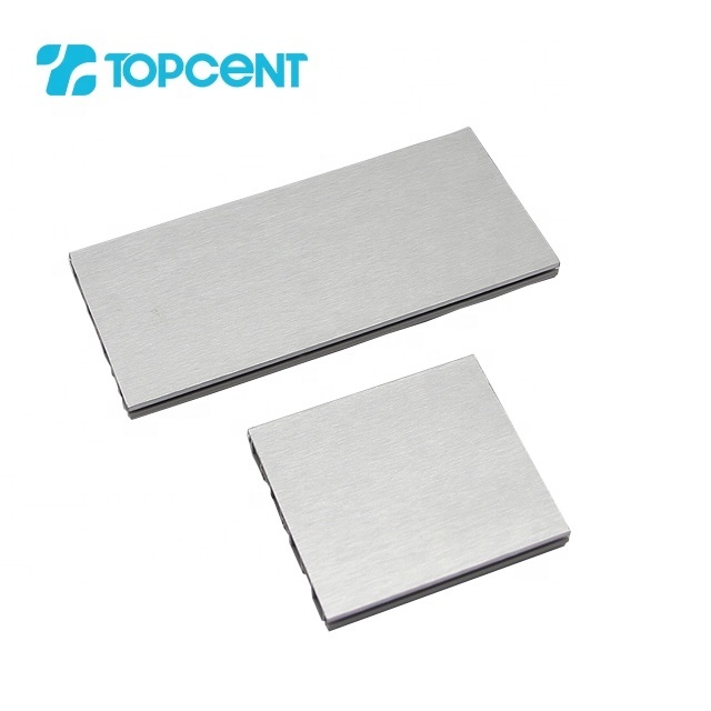 TOPCENT Customized Waterproof Brush Aluminum Baseboard Skirting Panel Covers Kitchen Cabinet Plinth Pvc Skirting Board