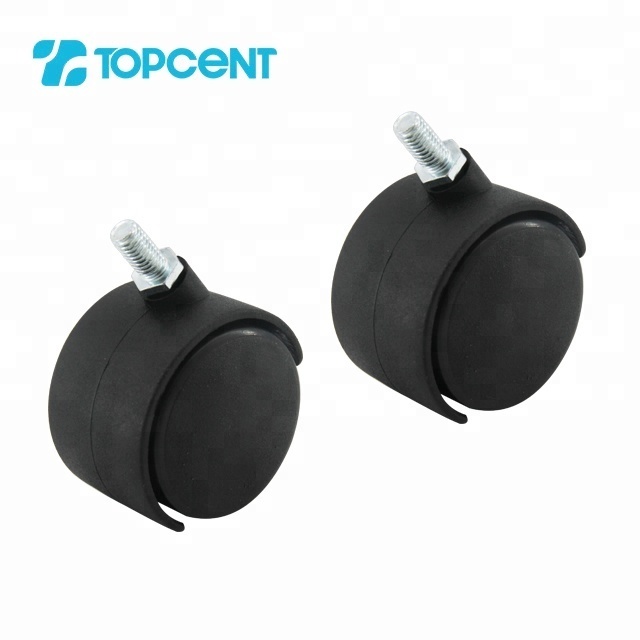 Topcent 1.5 inch office chairs castor small furniture cabinet caster wheel