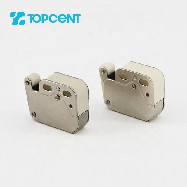 TOPCENT Furniture cupboard cabinet safe touch open mini latch push to open door catch