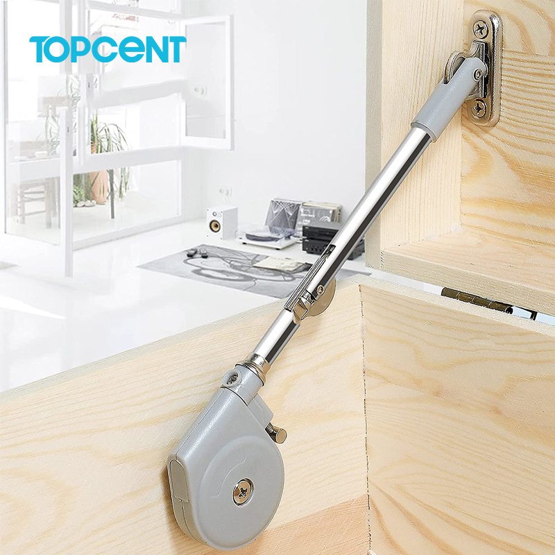 TOPCENT Randomly Stop Gas Support Cabinet Door Wardrobe Door Pneumatic Rod Hydraulic Folding Gas Pressure Rod