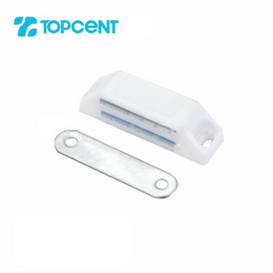 TOPCENT Kitchen cabinet door magnetic catch/door holder magnet/plastic cabinet door catch