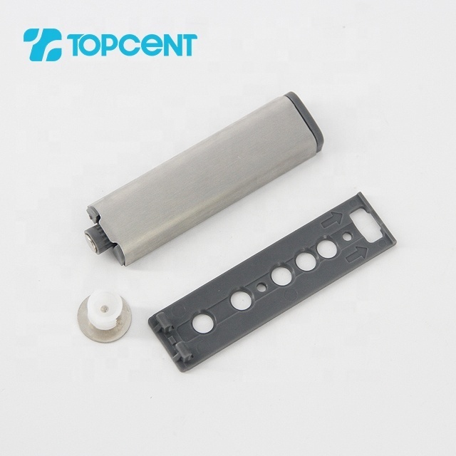 TOPCENT Magnetic Head Plastic Rebound Device Push Open Door Latch Cabinet Storage Door Catcher