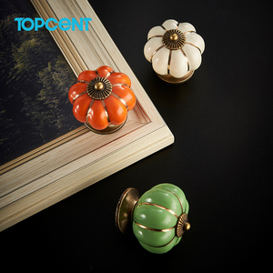 Topcent  Furniture Hardware Supplier Brushed Nickel Cabinet Handles Industrial Zinc Alloy Modern Furniture Handle & Knob