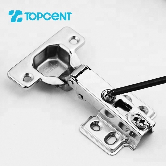 TOPCENT furniture fittings kitchen self close dtc two way cabinets concealed door hinges