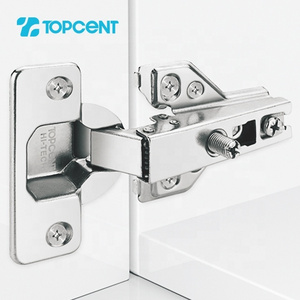 TOPCENT Furniture Hardware 2D Clip On self closing  Cabinet Hinge