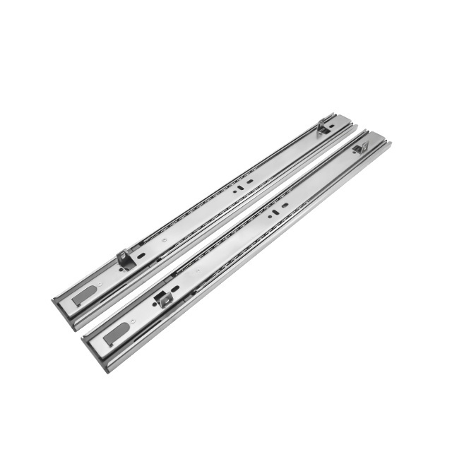 Topcent ball bearing soft close telescopic kitchen cabinet drawer slide with hook