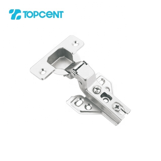 TOPCENT Furniture Hardware 2D Clip On self closing  Cabinet Hinge