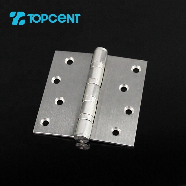 Tocpent wholesale stainless steel metal hinge swing door butterfly barrel butt hinges for wooden doors