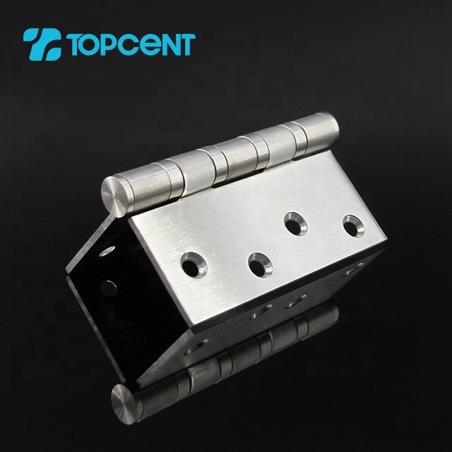 Tocpent wholesale stainless steel metal hinge swing door butterfly barrel butt hinges for wooden doors