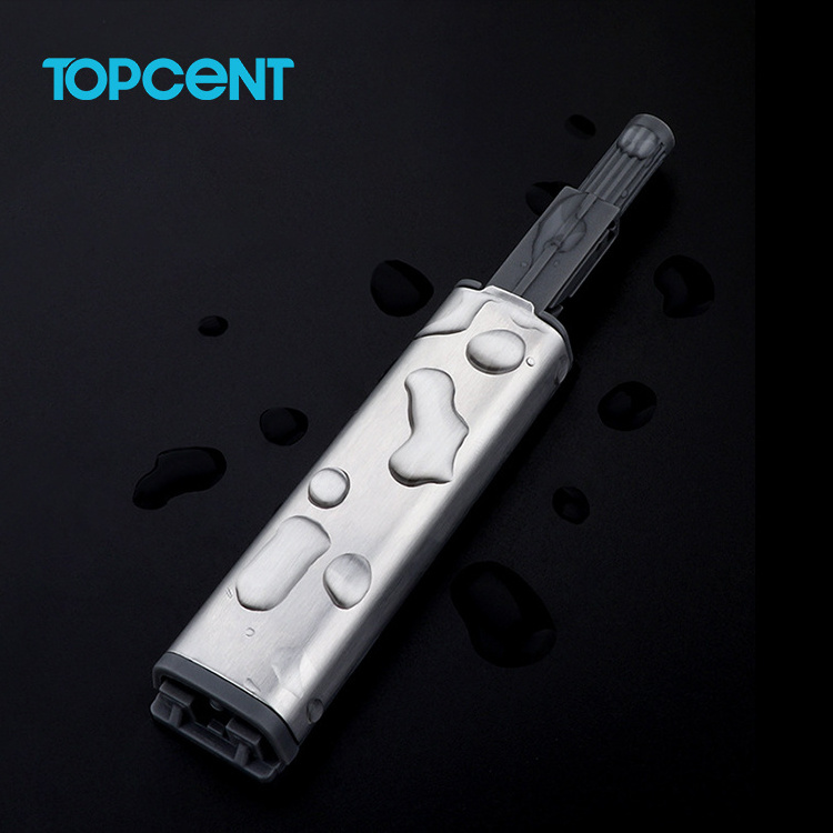 Topcent Magnetic Push Latches for Cabinets Hardware Spring Touch Push to Open Release Latch