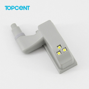 Topcent Universal LED Hinge Light Cabinet Cupboard Hinge LED Sensor Lights for Modern Kitchen Home Lamp