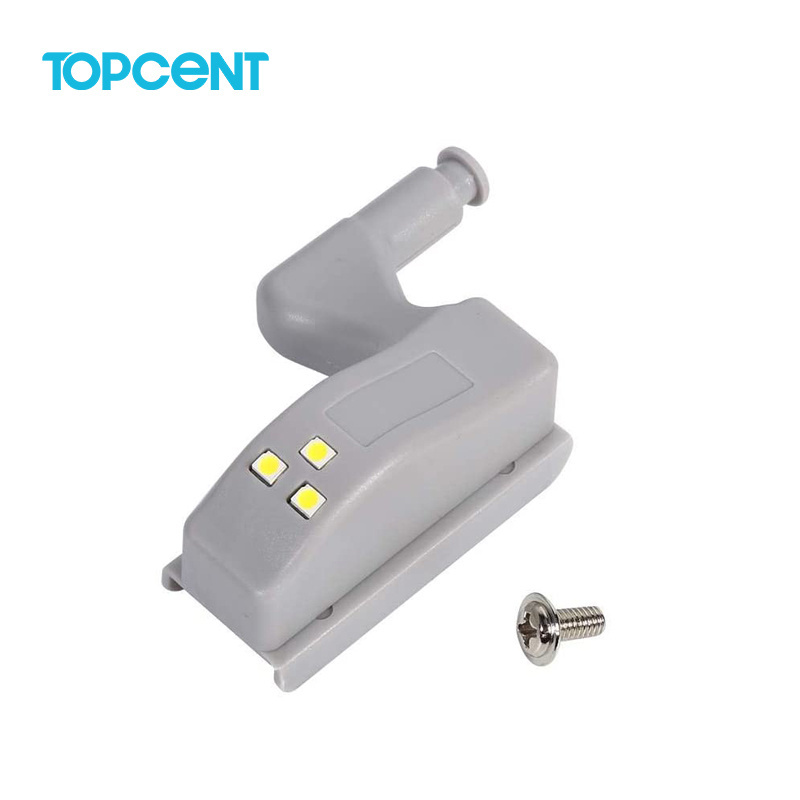 Topcent Universal LED Hinge Light Cabinet Cupboard Hinge LED Sensor Lights for Modern Kitchen Home Lamp