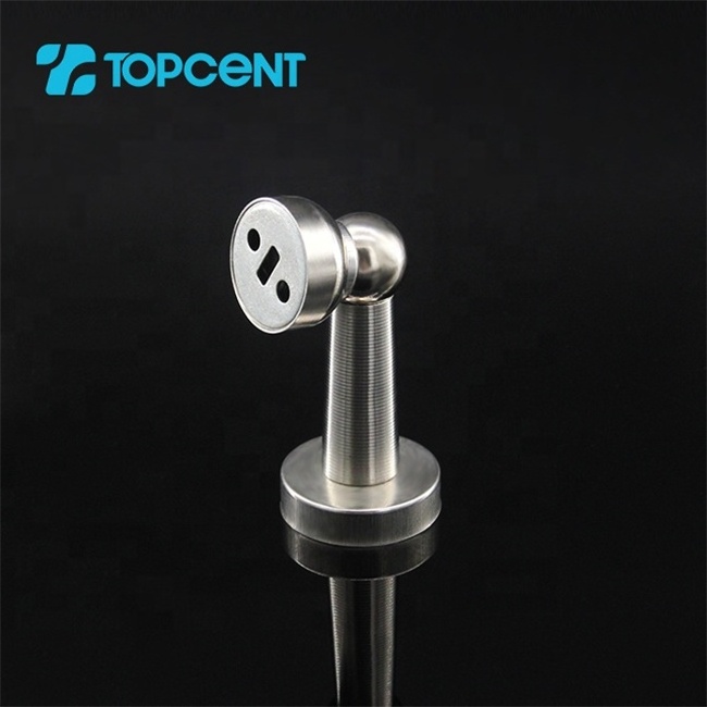 Topcent Stainless Steel magnetic garage Door lock Stop French Door Stopper